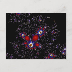 Fractal Burst Vykort
