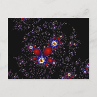 Fractal Burst Vykort