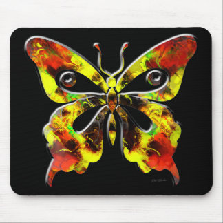 Fractal Butterfly Art 1 Mousepad Musmatta