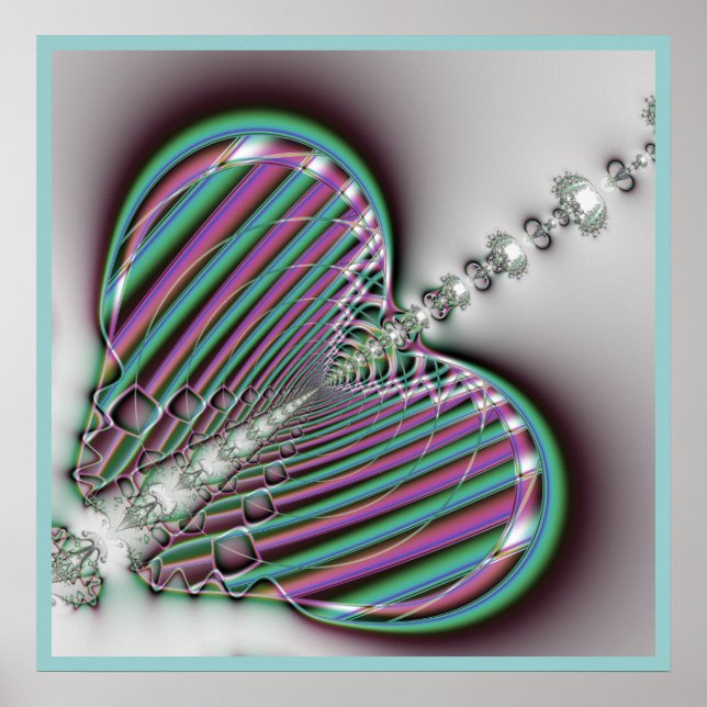 Fractal Butterfly Poster (Framsidan)