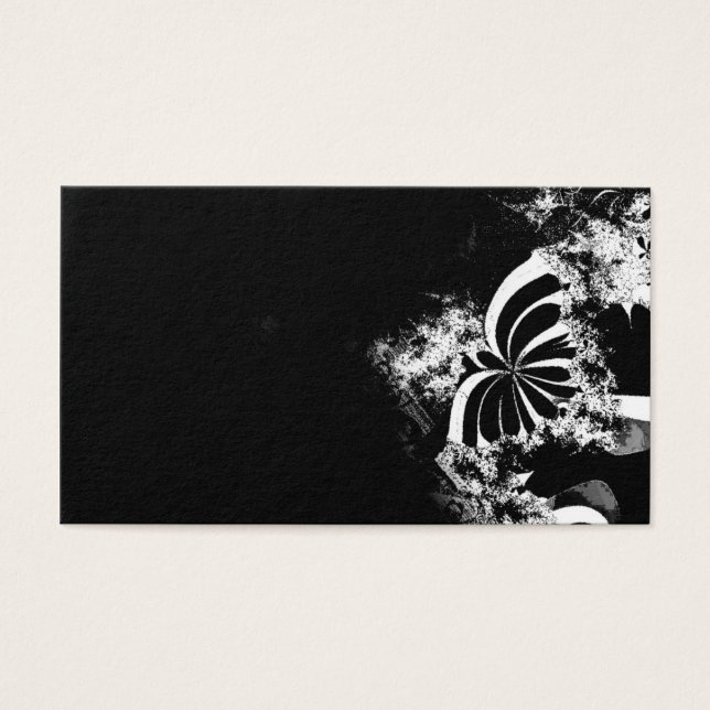 Fractal butterfly visitkort (Framsidan)