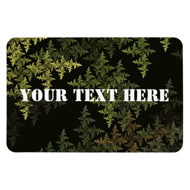 Fractal Camouflage Magnet (Horisontell)