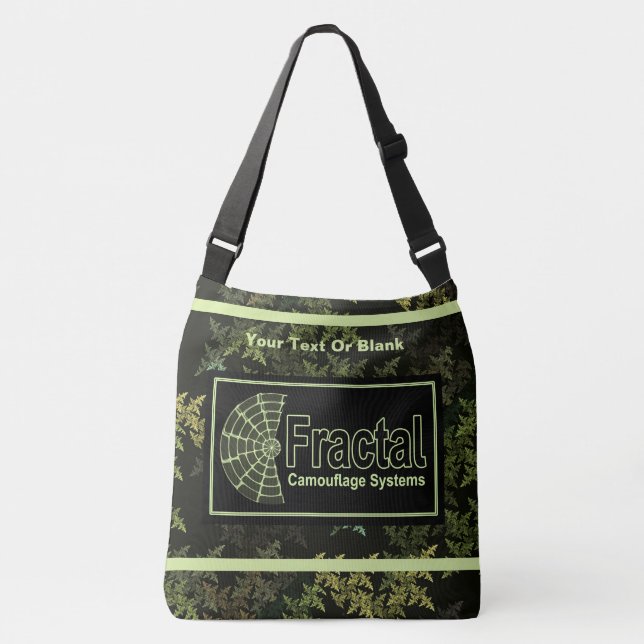 Fractal Camouflage Systems Logotyp Axelväska (Framsida)