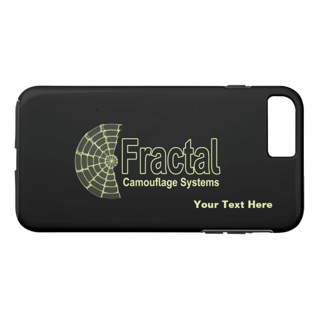 Fractal Camouflage Systems Logotyp Case-Mate iPhone Skal (Baksida (horisontal))