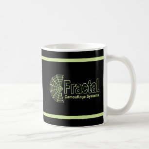 Fractal Camouflage Systems Logotyp Kaffemugg