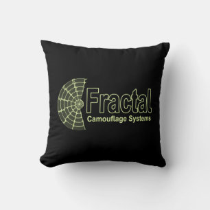 Fractal Camouflage Systems Logotyp Kudde