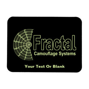 Fractal Camouflage Systems Logotyp Magnet