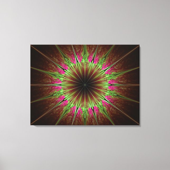 Fractal Canvastryck (Framsida)