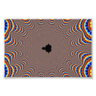 Fractal central - Fractal Art Fototryck