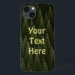 Fractal Conifer Forest<br><div class="desc">En rektal bild av gröntens toner liknar nära en barrskog. Lägg till din egen text.</div>