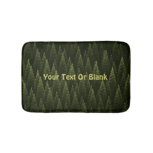 Fractal Conifer Forest Badrumsmatta