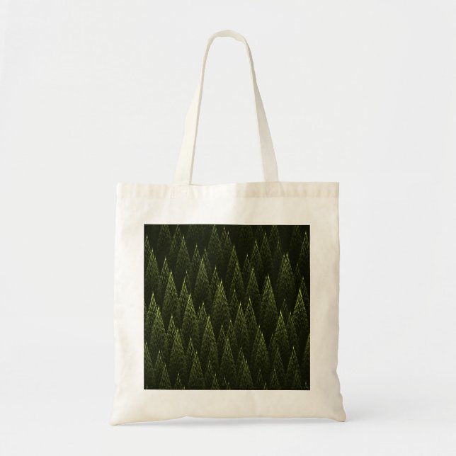 Fractal Conifer Forest Tygkasse (Framsidan)