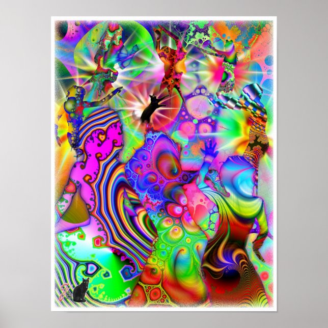 Fractal Dance Poster (Framsidan)