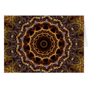 Fractal-doftkort Hälsningskort