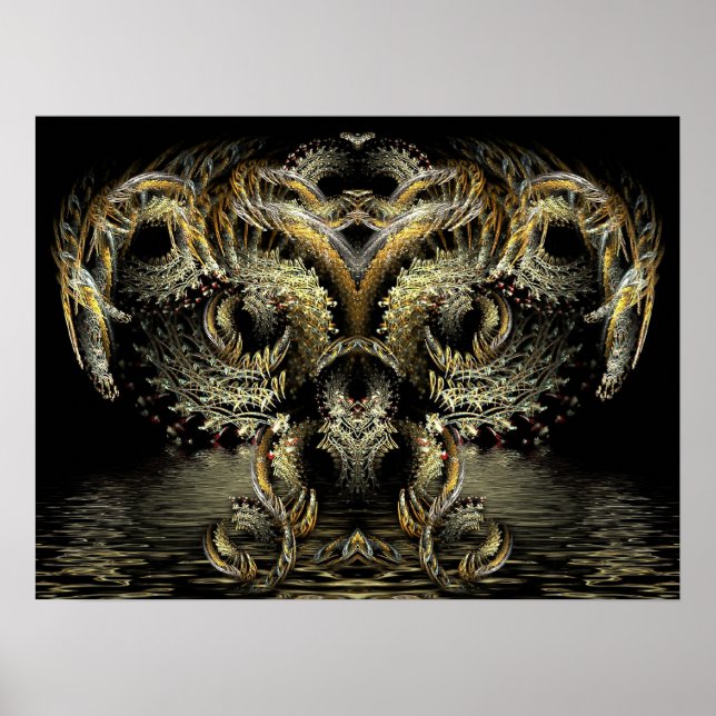 Fractal DragonOwl Poster (Framsidan)
