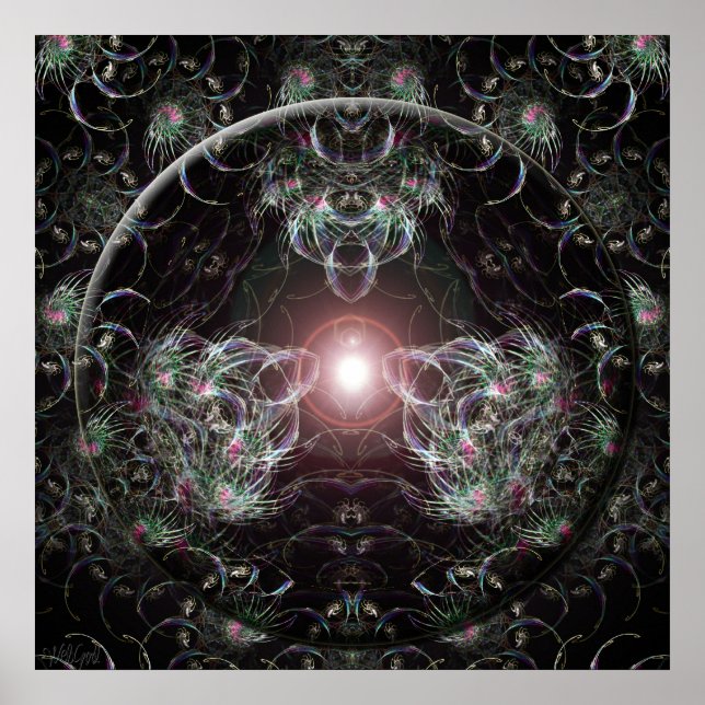 Fractal Dreamcatcher Poster (Framsidan)