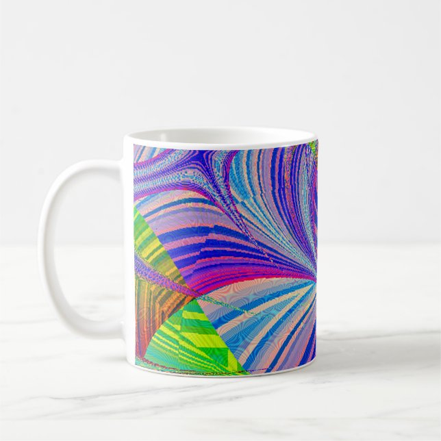Fractal Dreams Coffee Mugg (Vänster)