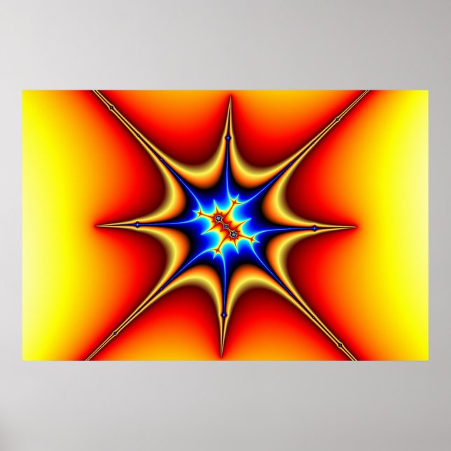 Fractal Emblem - Fractal Art Poster (Framsidan)
