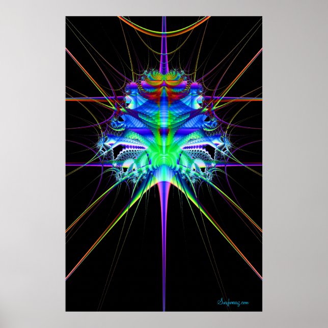 Fractal Escape Poster (Framsidan)