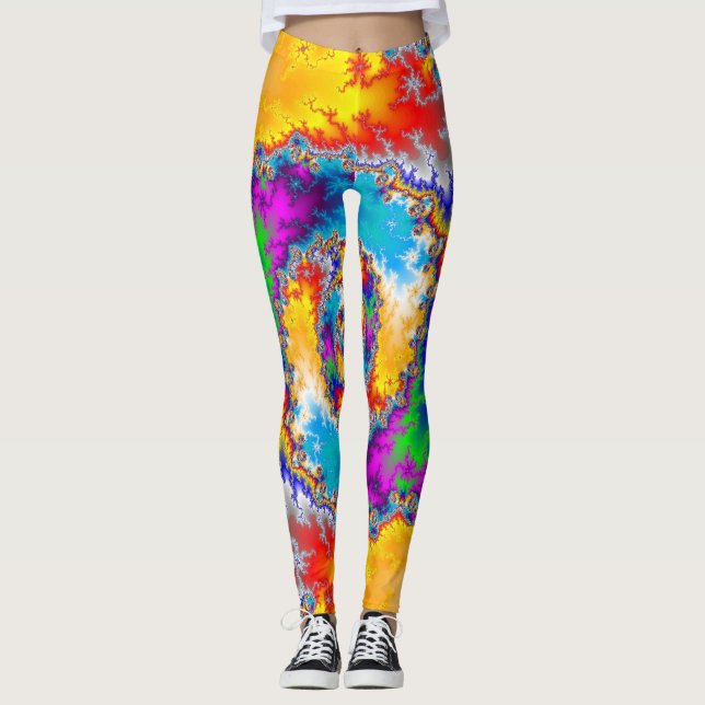 Fractal explosion leggings (Framsida)