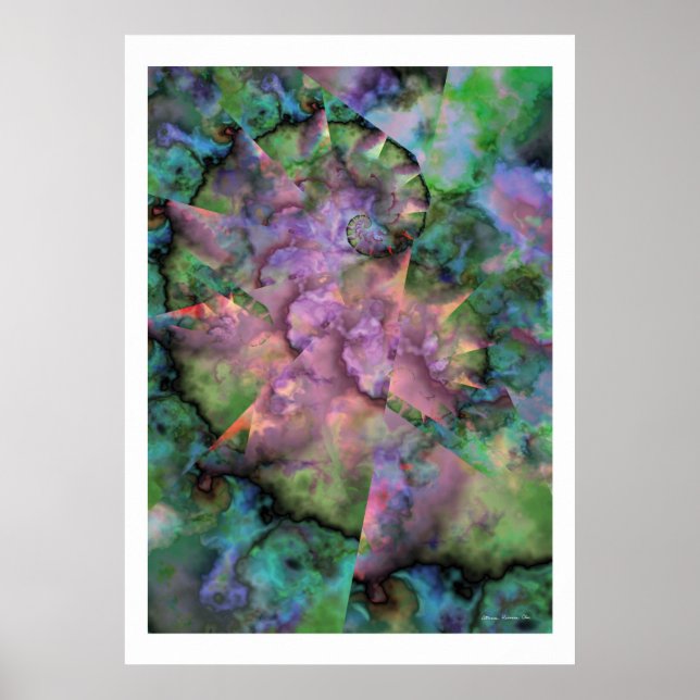 Fractal Fantasy 21 Poster (Framsidan)