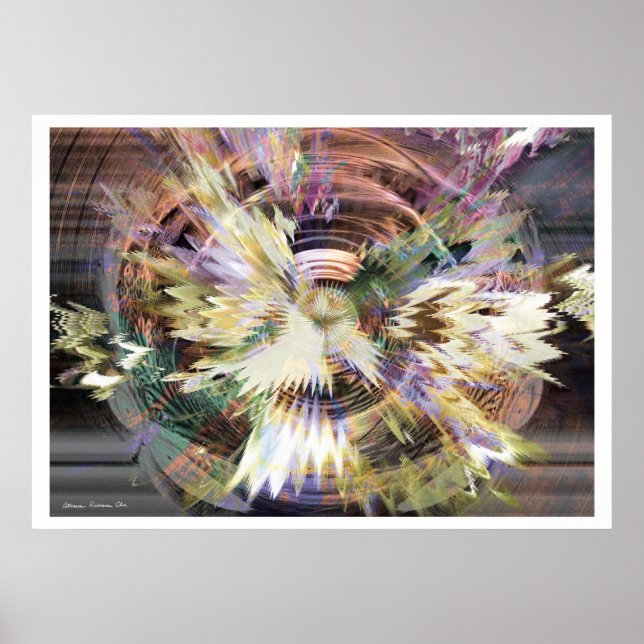 Fractal Fantasy 6 Poster (Framsidan)