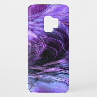 Fractal Feathers Lila Cases För Galaxy S5