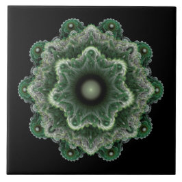 Fractal finare ornament kakelplatta