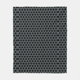 Fractal Finesse Fleece Blanket