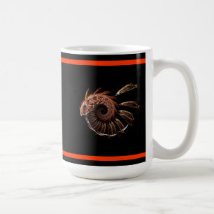 Fractal Firebird Kaffemugg