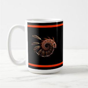 Fractal Firebird Kaffemugg