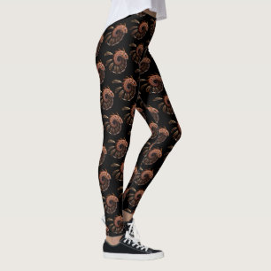 Fractal Firebird Leggings