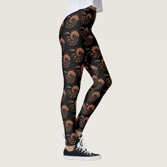 Fractal Firebird Leggings (Höger)