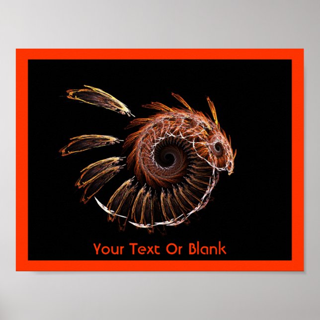 Fractal Firebird Poster (Framsidan)