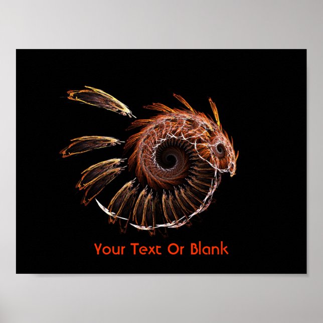 Fractal Firebird Poster (Framsidan)