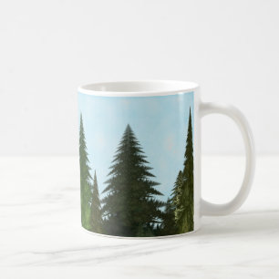 Fractal Firs Kaffemugg