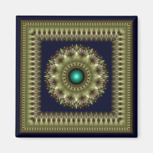Fractal flagande stjärna magnet