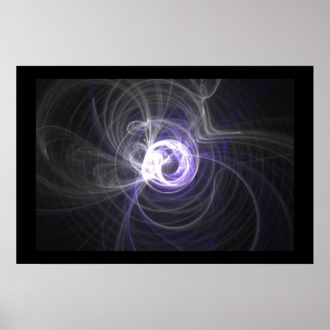 Fractal Flame: Ljuscirklar Poster (Framsidan)