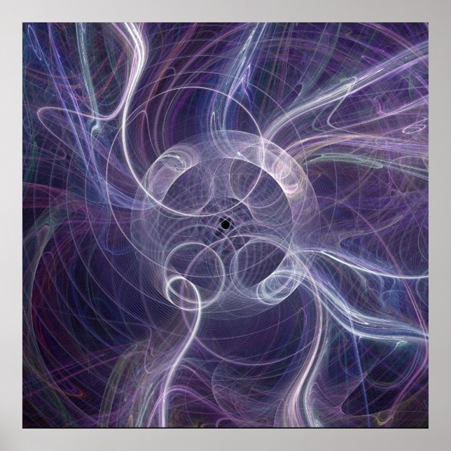 Fractal Flame: ring spöke II Poster (Framsidan)
