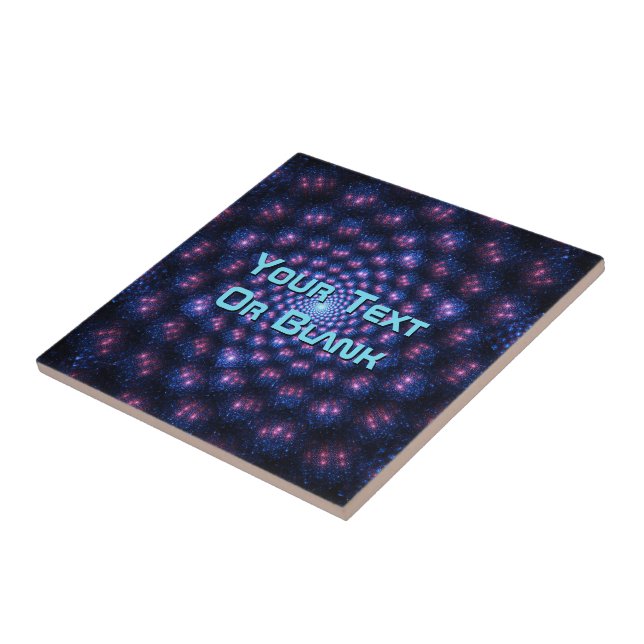 Fractal, flersidigt kakelplatta (Sidan)