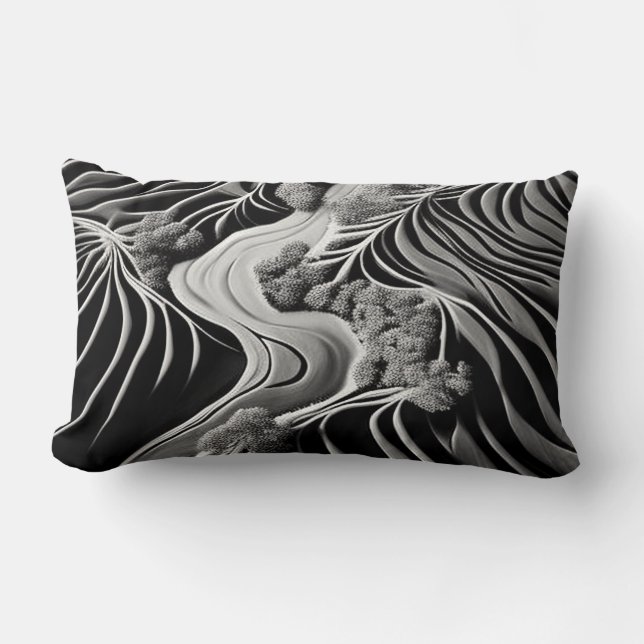 Fractal Flow Lumbarkudde (Framsida)