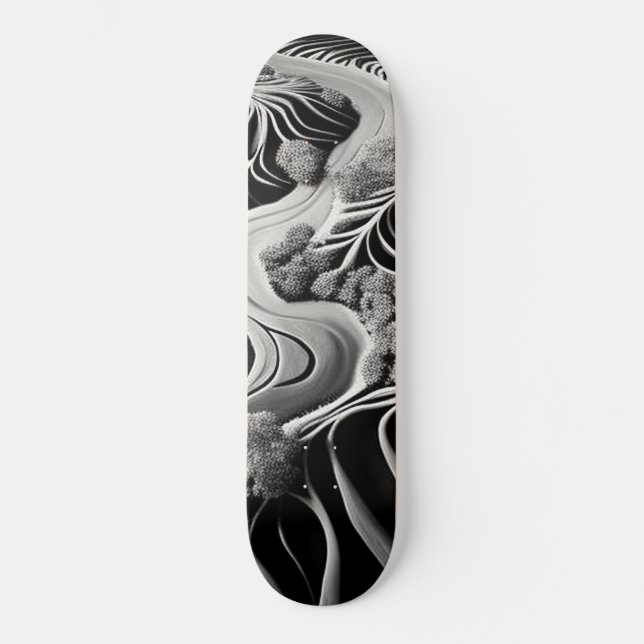 Fractal Flow Mini Skateboard Bräda 18,5 Cm (Framsida)