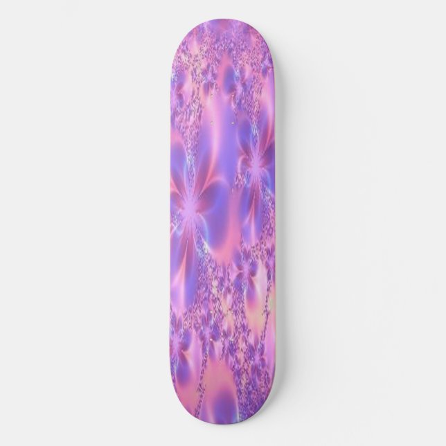 Fractal Flower Skateboard (Framsida)
