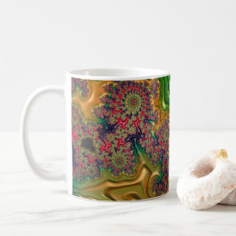 Fractal Forest Kaffemugg