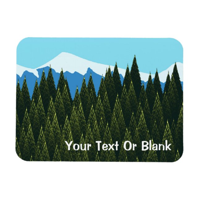 Fractal Forest Magnet (Horisontell)