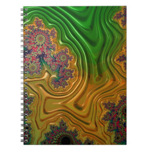 Fractal Forest Spiral bärbar dator Anteckningsbok