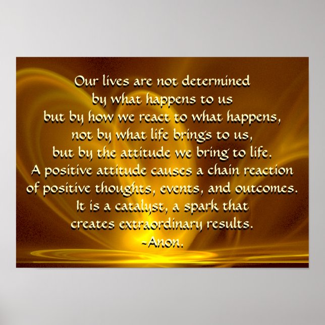 Fractal Frefly med citattecken Poster (Framsidan)