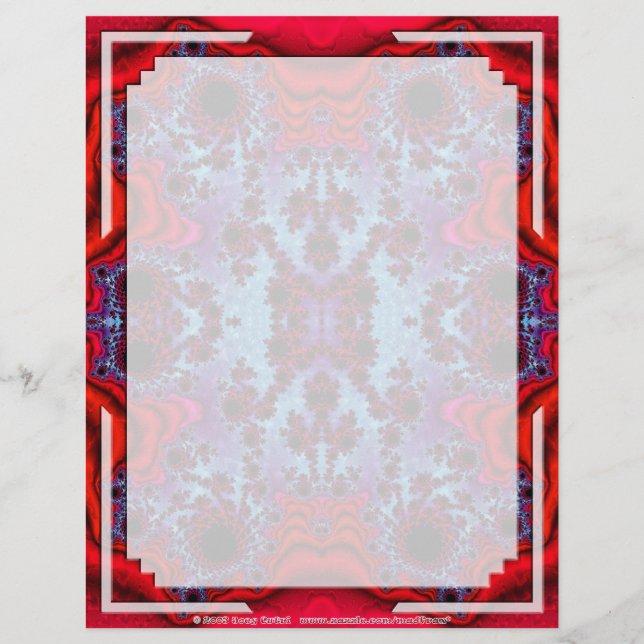 Fractal FS~12 Anpassningsbar Letterhead 03 - 8,5 t (Framsida)