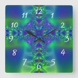 Fractal Fyrkantig Klocka