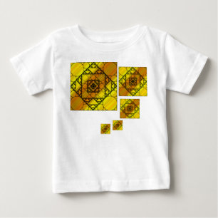 Fractal Geometry Barn och Baby Light Shirt Tee Shirt